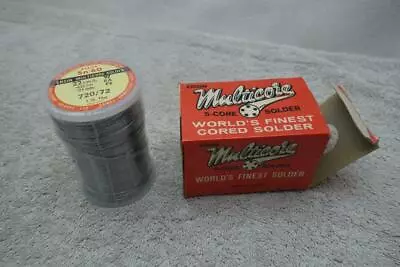 Ersin Multicore 60 Tin / 40 Lead Type SN60 5 Core Solder 22 SWG  1 Lbs. • $75