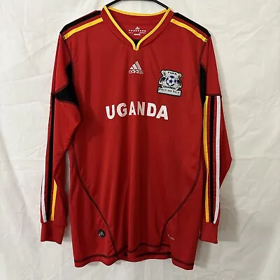 Adidas Uganda National Team Jersey Climacool Soccer FUFA Cranes Mens XXL Goalie • $20