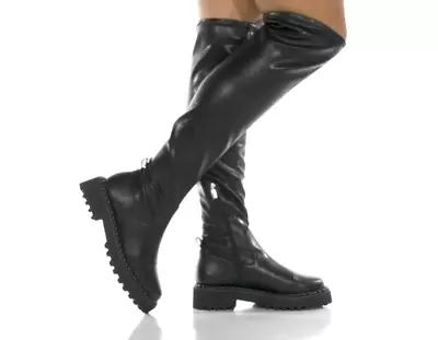 Vince Camuto Women's Melleya Over The Knee Boot Black EUR 40 US 9 New • $52.47