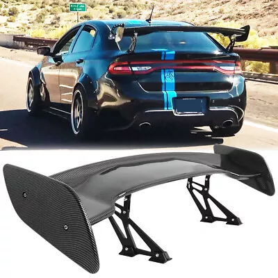 46” For Dodge Dart 13-16 Rear Trunk Spoiler Tail Wing Adjustable Carbon GT Style • $149.11