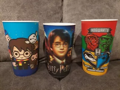 3 Harry Potter Lenticular Drinking Tumblers Cups Mugs - All Different Designs  • $22.99