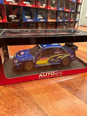 1/18 Autoart 80790 Subaru Impreza Wrc 2007 P.solberg #7 (rally Of Monte Carlo) • $380