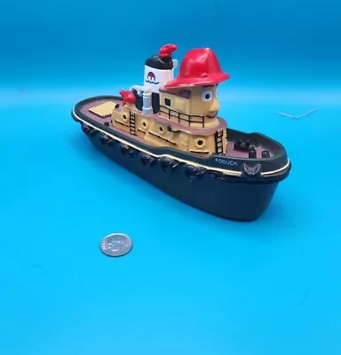 Ertl Theodore Tugboat Series | FODUCK | Plastic Toy Boat | Vintage 1998 • $13.59