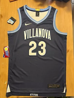 Nike Elite Men’s VILLANOVA WILDCATS Jersey Stitched Blue Size MEDIUM • $42.99