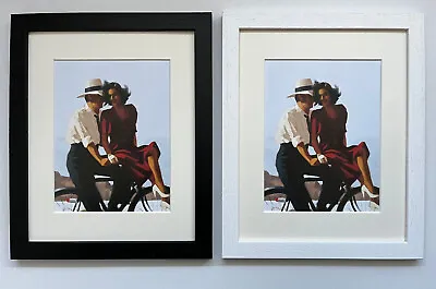 Jack Vettriano  - Lazy Hazy Days Framed Art Print Thin Black/White *NEW* • £18.50