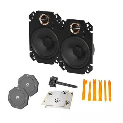 Infinity Kappa 463XF 120W RMS 4 X6  2-way Coaxial Car Speakers • $174.48