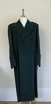 German WWII ORIGINAL Forestry Officers NAMED Greatcoat 1939 • £375