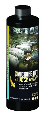 MICROBE-LIFT Sludge-Away Pond And Outdoor Water Garden Sludge And Muck Remover • $28.59