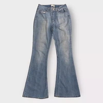 Mudd Flare Jeans Light Wash Denim Stretch Size 5 • $19