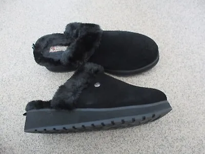 £30 • Buy Skechers Bob Black Mule Slippers Size 5 (worn Inside Once) Excellent Condition.