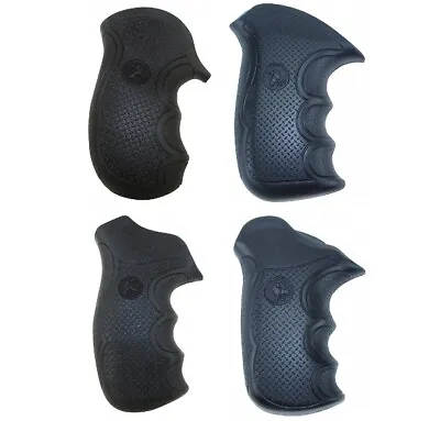 Pachmayr Black Diamond Texture Pro Series Revolver Grip For Various Handguns • $28.37