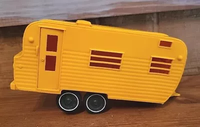 Vtg Processed Plastics Yellow Camper Motor Home Trailer 1970s  USA 9  Long #2 • $34.99