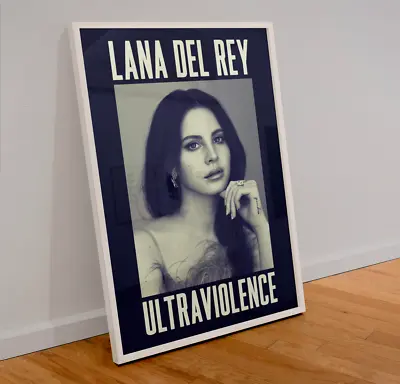 Lana Del Rey Album Poster - Ultraviolence Print - A3 Wall Art • £12.99