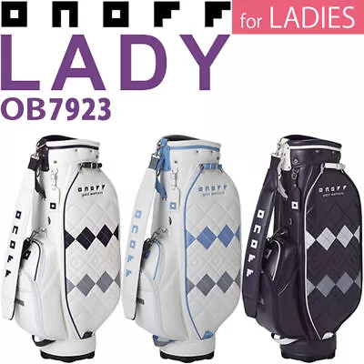 For Ladies DAIWA GOLF JAPAN 2023 ONOFF Lady Caddie Bag OB7923 8.5  3.2kg • $644.18