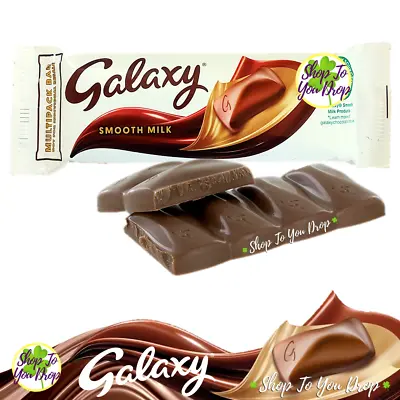 GALAXY CHOCOLATE 42G BARS MILK SMOOTH Birthday Present Christmas Gift Mars🍫🎁 • £4.35