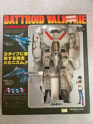 Macross VF Variable Fighter Action Figure Takatoku 1/55 VF-1J Battroid Valkyrie • $281.99