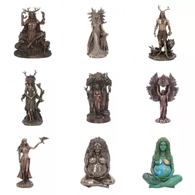 PAG000 Nemesis Now Bronze Statue Metatron Hekate Morrigan Mother Earth Herne • £57.99