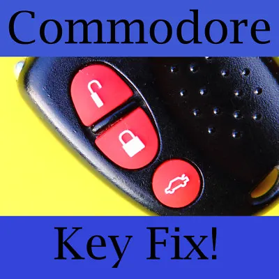 $3.60 • Buy Holden Commodore Key Buttons VS VT VX VY VZ Red Set