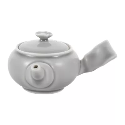 Ceramic Japanese Teapot With Side Handle - Vintage Style • £18.49