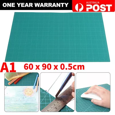 Quality A1 5-plySelf Healing Large Thick Cutting Mat Craft Quilting Scrapbooking • $26.99