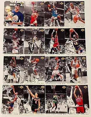 1992-93 Upper Deck Basketball Team MVP Complete Your Set You Pick One • $2.59