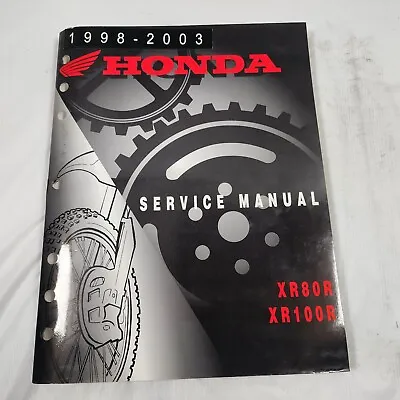 Honda Service Shop Repair Manual Book 1998 - 2003 XR80 XR100 XR 80 100 61KN455 • $55