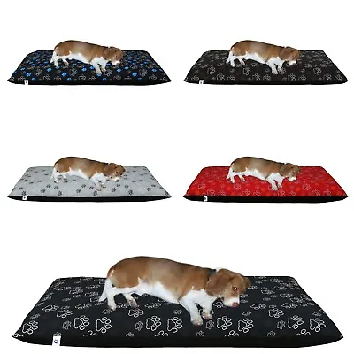 £4.06 • Buy Dog Bed Removable Zipped Cover Washable Pet Bed Cushion Cover Medium And Large