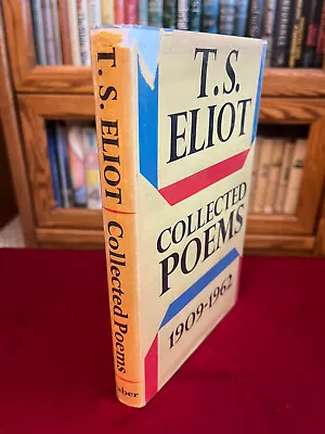 T.S. Eliot Collected Poems (1909-1962) 2nd Impression Vintage 1965 UK Edition • $25