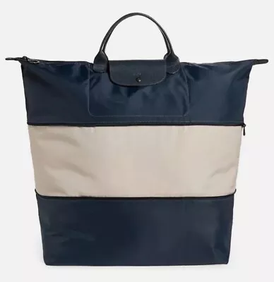 Longchamp Le Pliage Extensible - Modele Depose Travel Bag Graphite/Paper • $138