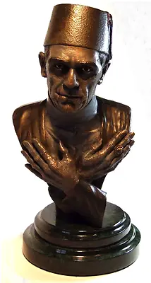Mummy Ardath Bay Bronze Bust/Boris Karloff  #5 Of 8  12 1/2   John Ulakovic  NM • $5300