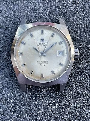 Vintage Tissot Visodate Automatic Seastar T12 Date Watch Estate Sale Running • $229