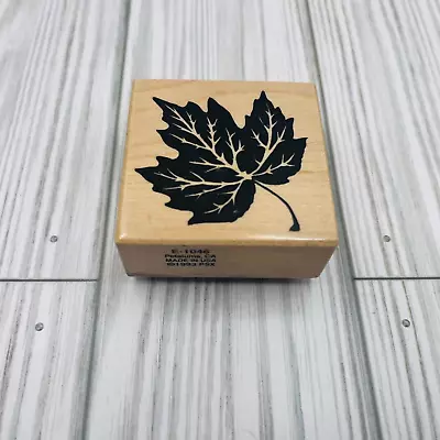 PSX E-1046 Maple Leaf Tree Fall Foliage Canada Rubber Craft Stamp • $5.95