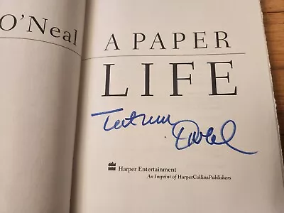 Tatum O'Neal SIGNED A Paper Life John McEnroe 2004 First Edition Hardcover W/GOA • $44.99