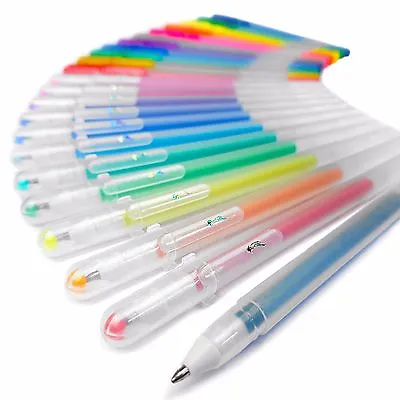 Sakura Gelly Roll - Sparkling Metallic & Fluorescent Gel Pen Mixed Set Of 24 • £29.99