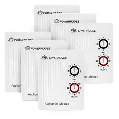 6 Pack AM466 X10 Appliance Module • $82.99