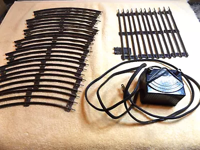 Vintage Lionel O Gauge Track Lot 8 Curves 4 Straight & 1015 Transformer Tested • $14.99