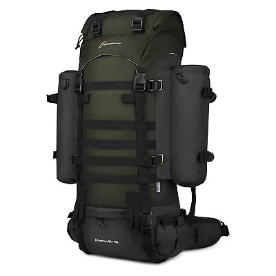 Mardingtop 70L/65L/65+10L Molle Hiking Internal Frame Backpacks With Rain Cover • $135.25