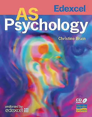 Edexcel AS Psychology: Textbook By Christine Brain (Paperback 2008) • £6