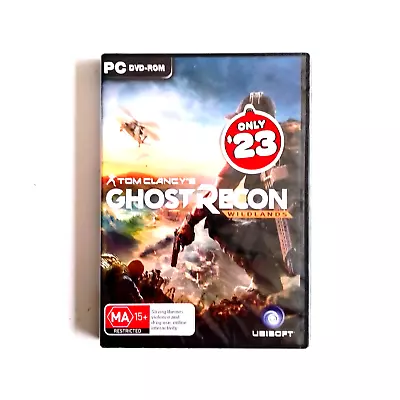 Tom Clancy's Ghost Recon Wildlands PC DVD-ROM Game BRAND NEW Free Post 6 DISC • $28.29
