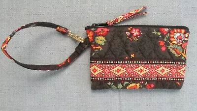 Vera Bradley Chocolat Wristlet Purse • $22.99