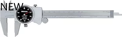 Mitutoyo 505-742-56J 0-6 Inch 001 Inch Dial Caliper 1 Inch/Revolution Black • $121.99