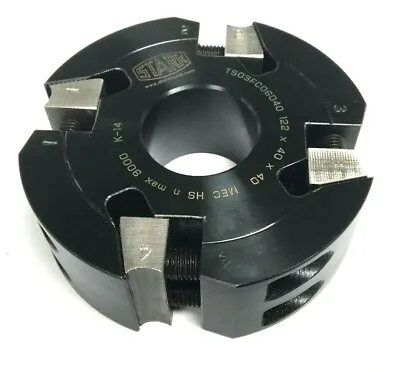 WADKIN Moulding Cutter Block -122 Dia X 40 Bore Z4 X 40mm Wide - GENUINE • $229.83