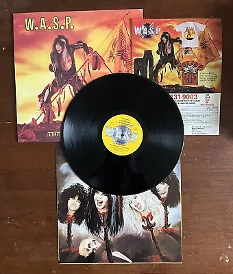 W.A.S.P. THE LAST COMMAND 1985 Capitol Records Vinyl LP OG Press/Inner RATT CRÜE • $33.66