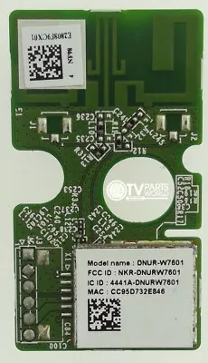 Vizio M552I-B2 TV WiFi Module 54.03342.781 DNUR-W7601 4441A-DNURW7601 • $8.86