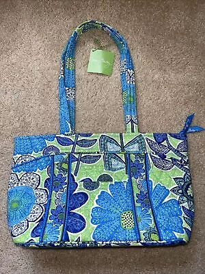 Vera Bradley Little Mandy Doodle Daisy Over The Shoulder Medium Tote • $15