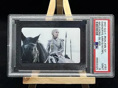2021 Game Of Thrones Daenerys Arrives At Winterfell Silver 44/75 PSA 9 • $49.99