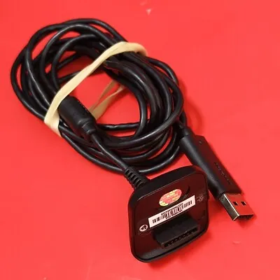 Nice! Genuine Microsoft Xbox 360 Play Charge Kit Cable OEM Official Original BLK • $13.50