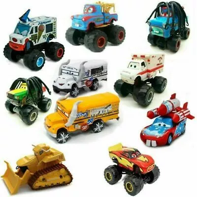 1:55 Alloy Disney Pixar Cars Monster Truck Mater Diecast Toy Car MISS FRITTER • $14.79