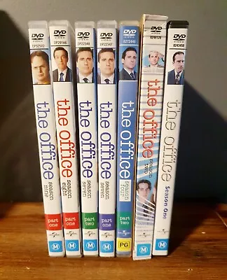 The Office DVD - Season 1 2 4 7 8 And 9  • $30