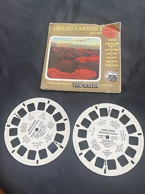 Vintage View-Master Reels Grand Canyon I  A3612 3613 Sawyer's  Lot Of 2 (1959) • $5